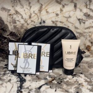 Yves Saint Laurent Libre Set with Black Pouch
